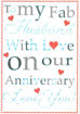 Picture of FAB HUSBAND ANNIVERSARY CARD